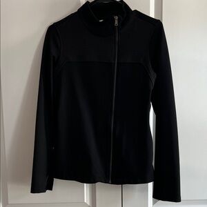 Elegant Black Bomber Jacket for Women
